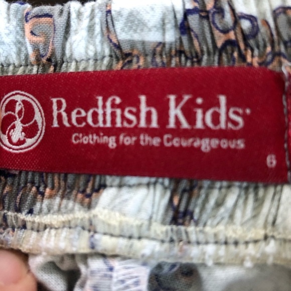 REDFISH kids skorts with ribbon tie. EUC! - Picture 4 of 8